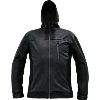 HUYER SOFTSHELL kurtka beżowa 3XL