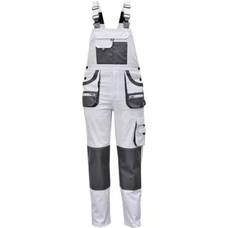 FF CARL BE-01-004 spodnie lacl biały/szary 56