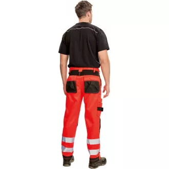 Spodnie KNOXFIELD HV FL290 żółte 62