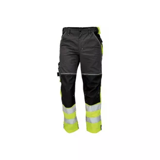 Spodnie KNOXFIELD HV DW275 antr/żółty 60