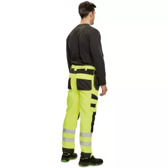 Spodnie KNOXFIELD HV FL310 żółto/pomarańczowe 58