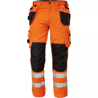 Spodnie KNOXFIELD HV FL310 żółto/pomarańczowe 58