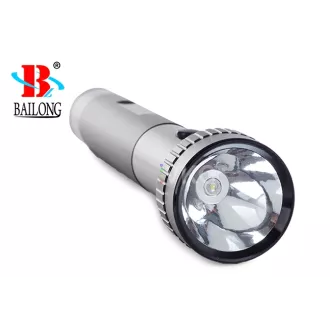 Latarka kempingowa Bailong BL-1037, zasilanie bateria 3xR20