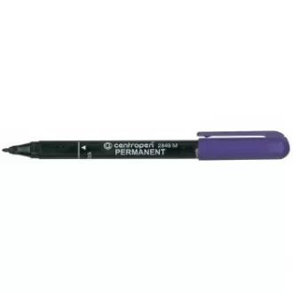 Marker Centropen 2846 permanentny fioletowy końcówka cylindryczna 1mm