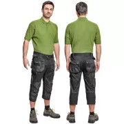DAYBORO spodnie 3/4 mech zielone 46
