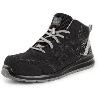 Buty CXS TEXLINE MURTER S1PS, kostka, czarno-szary, rozmiar 48