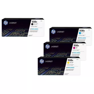 HP 508X (CF360X,CF361X,CF362X,CF363X) - toner, black + color (czarny + kolor)