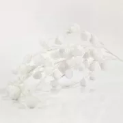 Eurolamp Dekoracja świąteczna biała gałązka, 105 cm, 1 szt.