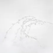 Eurolamp Dekoracja świąteczna biała gałązka, 120 cm, 1 szt.