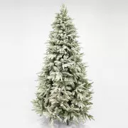 Świąteczna sztuczna choinka Naturalna choinka śnieżna 240 cm, 2. jakość