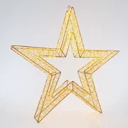 Eurolamp Dekoracja gwiazdkowa, 4800 ciepłych białych diod LED, 70 cm, 1 szt.