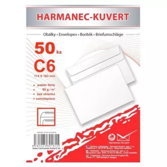 Koperta samoprzylepna C6 50szt w folii