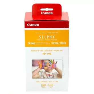 Canon RP-108 papier 100x158mm 108szt do drukarki termosublimacyjnej