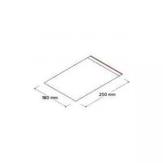 Torba na suwak 18x25cm 100szt Torba na suwak 18x25cm 100szt