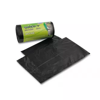 Worki na odpady HDPE 60x70cm 60L 10mic 50szt w rolce
