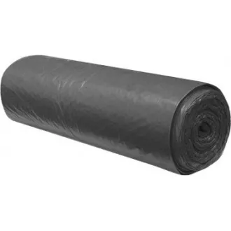 Worki na śmieci 70x110cm 50mic czarne 25szt w rolce