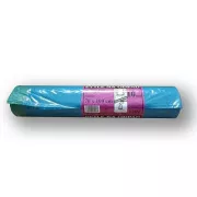 Worki na śmieci LD 70x100cm zwijane niebieskie 40mic 120L 10szt w rolce