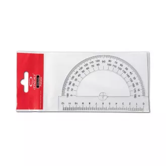Kątomierz 12cm/180° przezroczysty