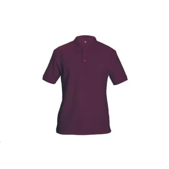 DHANU koszulka polo bordowa M