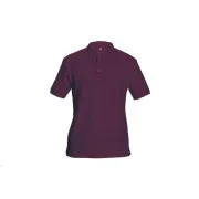 DHANU koszulka polo bordowa XXL
