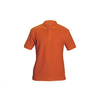 Koszulka polo DHANU pomarańczowa L