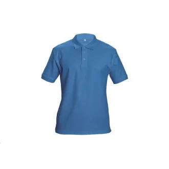Koszulka polo DHANU niebieska XL