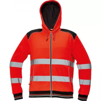 Bluza z kapturem KNOXFIELD HV pomarańczowa XS Bluza z kapturem KNOXFIELD HV pomarańczowa XS