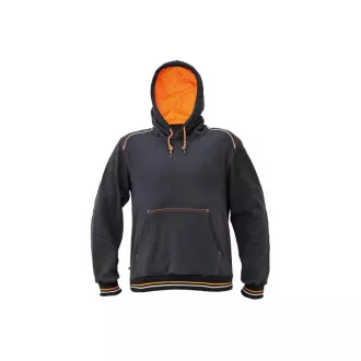 KNOXFIELD bluza z kapturem kangurka antr / robak 3XL