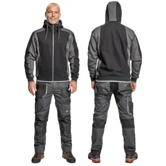 Bluza z kapturem DAYBORO czarna XL