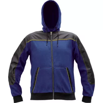Bluza z kapturem CREMORNE szara XL