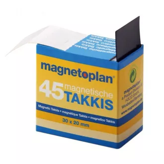Magnesy samoprzylepne Magnetoplan Takkis (45szt)