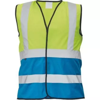 Kamizelka LYNX DUO żółta / royal XL