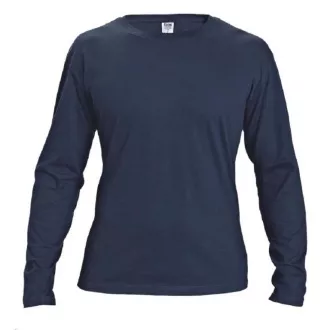 CAMBON T-shirt z długim rękawem granatowy XL