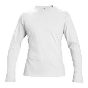 CAMBON T-shirt z długim rękawem biały S