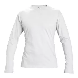 CAMBON T-shirt z długim rękawem biały M