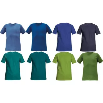 TEESTA t-shirt beżowy XS