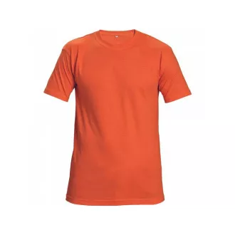 T-shirt TEESTA pomarańczowy M