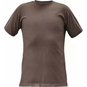 T-shirt TEESTA bordowy 3XL