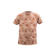 CRAMBE t-shirt beżowy kamuflaż L