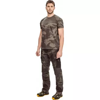 T-shirt CRAMBE beżowy moro XXL