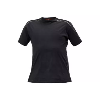 T-shirt KNOXFIELD antracyt / czerwony XXL