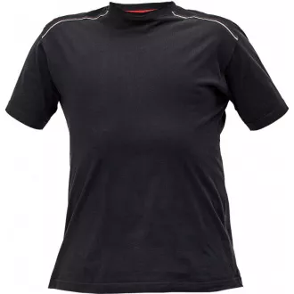 T-shirt KNOXFIELD antracyt / czerwony XXL
