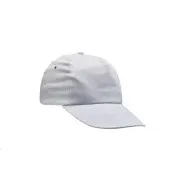 Czapka z daszkiem LEO biała
