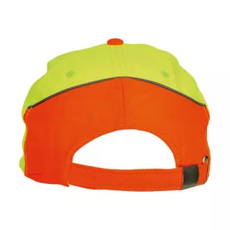 Czapka z daszkiem KNOXFIELD HV żółto/pomarańczowa