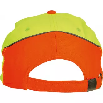 Czapka z daszkiem KNOXFIELD HV żółto/pomarańczowa