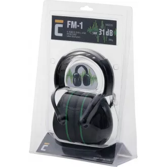Słuchawki FM-1 czarne