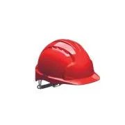 Kask JSP EVO2 niewentylowany czerwony