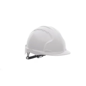 Kask JSP EVO2 niewentylowany biały