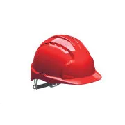 Kask JSP EVO3 niewentylowany czerwony