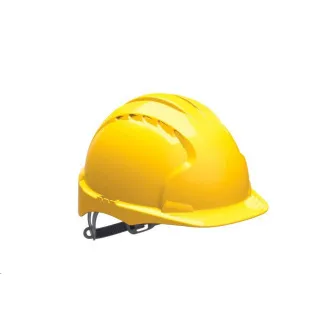 Kask JSP EVO3 niewentylowany żółty Kask JSP EVO3 niewentylowany żółty
